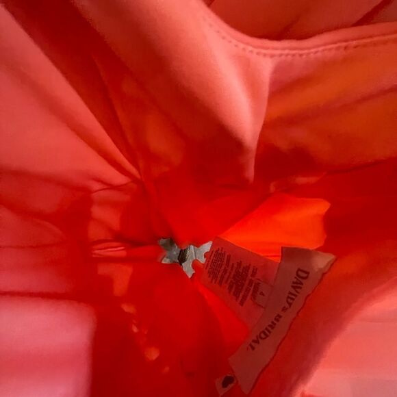 Coral 🪸 Dress! David’s Bridal Coral Reef Dress – Size 4 (NWT, $119 Retail) - Picture 7 of 9